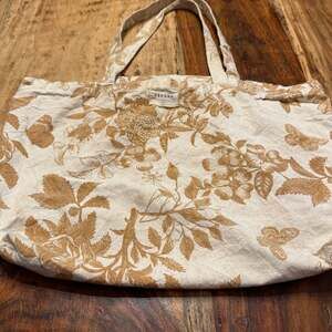 Sézane Canvas Tote - Neutrals